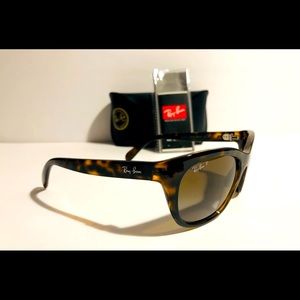 Ray-Ban RB 4216 710/T5 56mm New Tortoise/Brown Gradient and Polarized Sunglasses